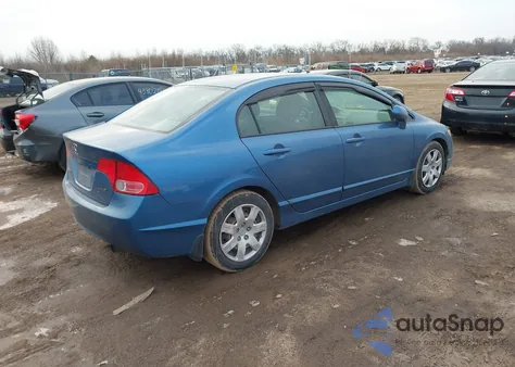 2008 Honda Civic Lx из США, поврежденный, VIN 1HGFA15588L052442